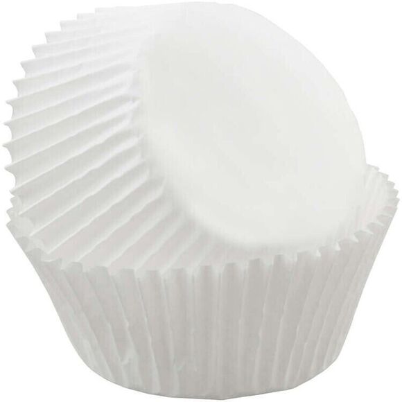 Wilton 415-2505 White 2 inch Dia Baking Cups - 6 Lot X 75 each (450 Total) - Picture 3 of 4